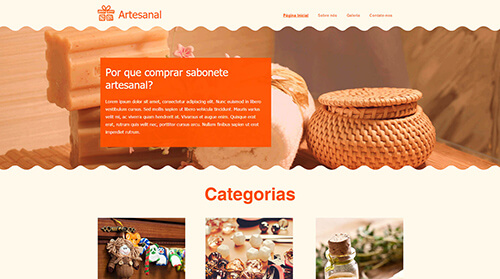 Criador de Sites Hotel da WEB: modelo 01