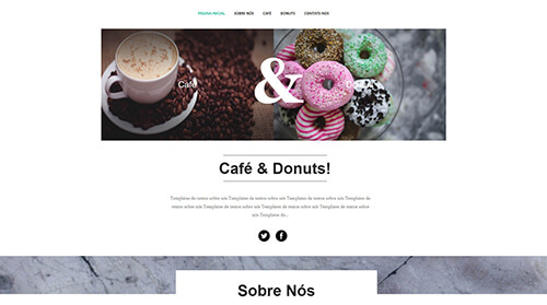 Criador de Sites Hotel da WEB: modelo 05