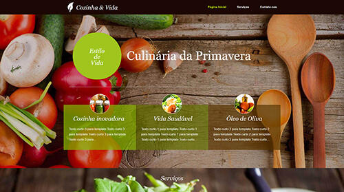 Criador de Sites Hotel da WEB: modelo 08